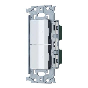 SO-STYLE WNSS53595W – In-Wall Long-Handle Switch Set (Dual Locator Switch C) – Matte White