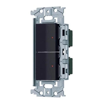SO-STYLE WNSS53898B – In-Wall Long-Handle Switch Set (Dual Pilot Switch C0.5A) – Matte Black