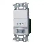 WTA1811CSK Advance Series Wall-Mounted Automatic Switch with Heat Sensor (2-Wire, 3-Way Wiring Compatible) (LED Only) (Continuous Operation Time After Detection: Approximately 10 Seconds to 30 Minutes Adjustable)