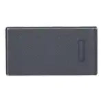 WTA3003H Advance Series Flush Mount Triple Switch Handle, No Display or Name, Matte Gray