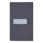 WTA3011H Advance Series Flush Mount Switch Handle with Nameplate, Matte Gray