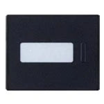 WTA3012B Advance Series Flush Mount Double Switch Handle (with Name) (Matte Black)