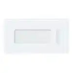 WTA3013W Advance Series Flush Mount Triple Switch Handle with Nameplate, Matte White