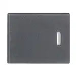 WTA3022H Advance Series Flush Mount Double Switch Handle, with Display and No Name, Matte Gray