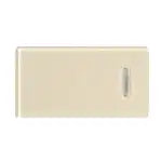 WTA3023F Advance Series Flush Mount Triple Switch Handle, with Display and No Name, Matte Beige