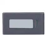 WTA3033H Advance Series Flush Mount Triple Switch Handle with Display and Name, Matte Gray