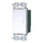 WTA5342W Advanced Series Open-Air Timer (2-Wire, Main Unit, 3-Way Wiring Compatible) (Reverse Phase Dimming) (Delayed Off, with Answering Timer) (Matte White)