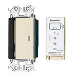 WTA56512F Advance Series Remote Control (2-wire, Master Unit, 3-Way Wiring Compatible) (LED Only) (On/Off, 3-Channel) (With Delayed Off Function) (Matte Beige)