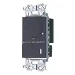WTA575831H Advance Series LED Recessed Reverse Phase Dimmer Switch C (Firefly Switch C) (Compatible LED Only, 3.2A) (Rotary Type) (With Minimum Illumination Setting Function) (No Name) (Matte Gray)