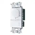 WTA575831W Advance Series LED Recessed Reverse Phase Dimmer Switch C (Firefly Switch C) (Compatible LED Only, 3.2A) (Rotary Type) (With Minimum Illumination Setting Function) (No Name) (Matte White)