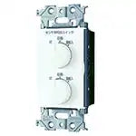 WTA5822WK Advance Series Operation Unit for Automatic Switches with Built-in Heat Sensor (for 2 Circuits) (Matte White)