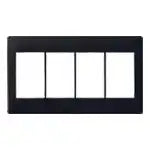 WTA7104BK Advance Switch Plate (4-Pack) (Matte Black)