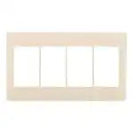 WTA7104FK Advance Switch Plate (4-way) (Matte Beige)