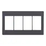 WTA7104HK Advance Switch Plate (4-Place) (Matte Gray)
