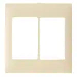 WTA7326FK Advance Simple Fire-Resistant Switch Plate (Dual-Use) (Matte Beige)