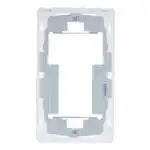 WTA75124WK Advance Simple Fireproof Switch and Outlet Plate (Switch + Outlet x (Matte White)