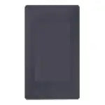 WTA7791H Advanced Simple Fire-Resistant Cover Plate (Single Unit) (with Mounting Frame) (Matte Gray)