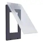WTA79519H Advance Switch Plate with Protective Cover (Single Unit) (Gray)