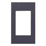 WTA8101H Advance Select Switch Plate (Single Row) (Matte Gray)
