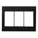 WTA8103B Advance Select Switch Plate (3-way) (Matte Black)