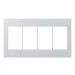 WTA8104CS Advance Select Switch Plate (4-Phase) (Silver)