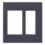 WTA8112H Advance Select Switch + Outlet Plate (2-Way) (Matte Gray)