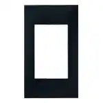 WTA8303B Advance Simple Fire-Resistant Select Switch Plate (Single Row) (Matte Black)