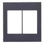 WTA8326H Advance Simple Fire-Resistant Select Switch Plate (Dual-Use) (Matte Gray)