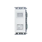 WTF49911W Residential EE Manual Push Button Recessed Switch (0.6-8A) (White)