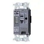 WTL35113H Advance Thermal/Tracking Notification Outlet (15A/20A Dual-Purpose Recessed Receptacle with Grounding Terminal) (with Shut-Off Function) (Metal Frame) (Gray)