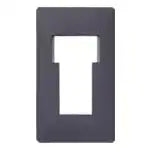WTL371211HK Advance Insulated Mounting Frame (for Switch and 2 Outlets) (with Plate) (Matte Gray)