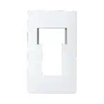 WTL371211WK Advance Insulated Mounting Frame (for Switch and 2 Outlets) (with Plate) (Matte White)