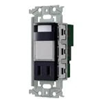 WTL4065MBK Recessed Night Light with Heat Sensor (LED: Warm White) (Includes Brightness Sensor and Outlet) (Matte Black)