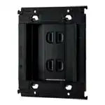 WTL40944B Recessed Outlet for Home Security Lights (Black)