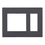 WTL7503HK Advance Outlet Plate (2-hole + 3-outlet) (Matte Gray)