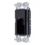 SO-STYLE WTL9171MB – In-Wall / Flush-Mount Cable Pass-Through Cover with Mounting Frame – Matte Black