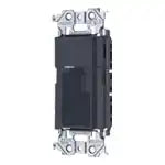 SO-STYLE WTL9171MH – In-Wall / Flush-Mount Cable Pass-Through Cover with Mounting Frame – Matte Gray