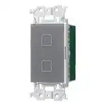 WTY5902HK Advanced S Touch Switch Double Sub-Device (Matte Gray)