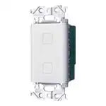 WTY5902WK Advanced S Touch Switch Double Sub-Device (Matte White)